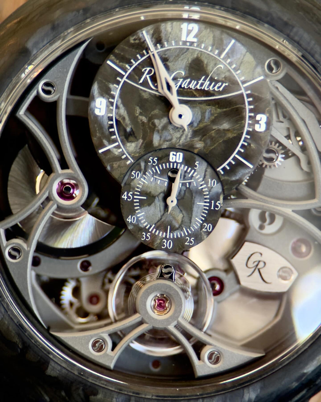 Romain Gauthier Insight Micro-rotor Carbonium Squelette