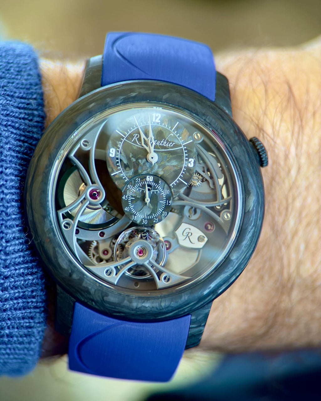 Romain Gauthier Insight Micro-rotor Carbonium Squelette