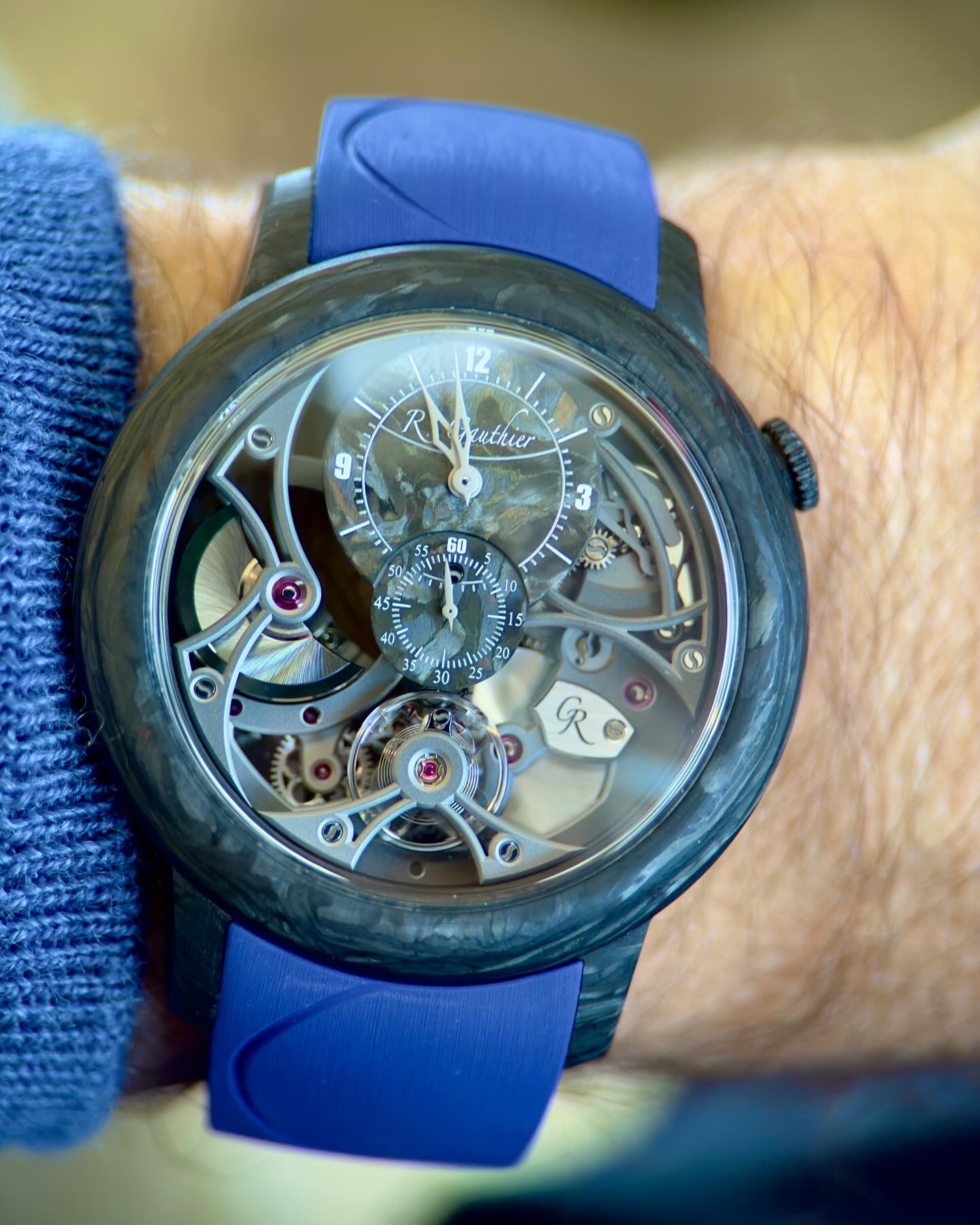 Romain Gauthier Insight Micro-rotor Carbonium Squelette
